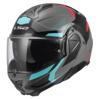 LS2 FF910 ADVANT II TRIPLE překlápěcí helma nardo-šedá vel.3XL